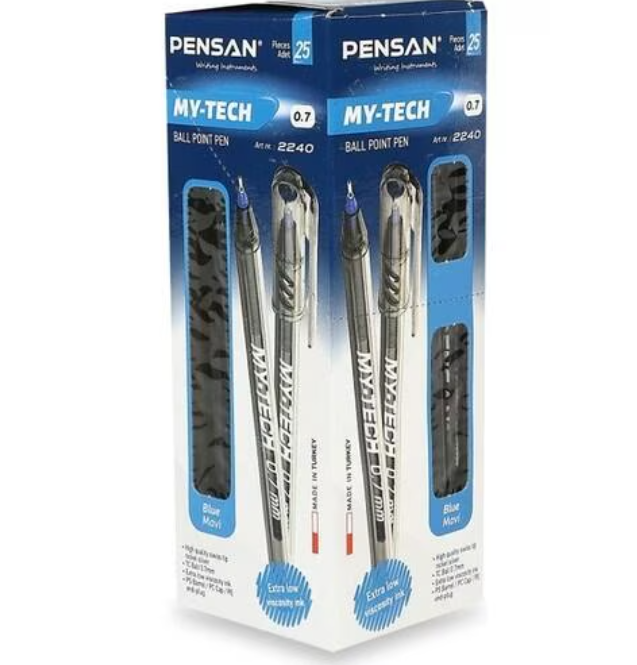 Pix Pensan My-Tech albastru, 25 buc/cutie 0.7 mm [1]