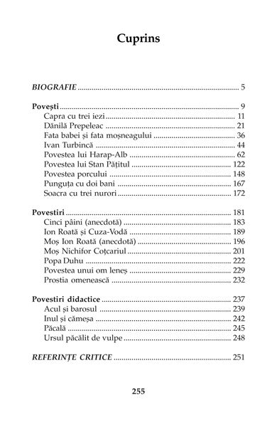 Povesti si povestiri - Ion Creanga [2]