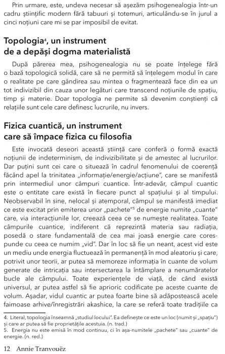 Psihogenealogia si Fizica cuantica de Annie Tranvouez, Marc Henry [3]