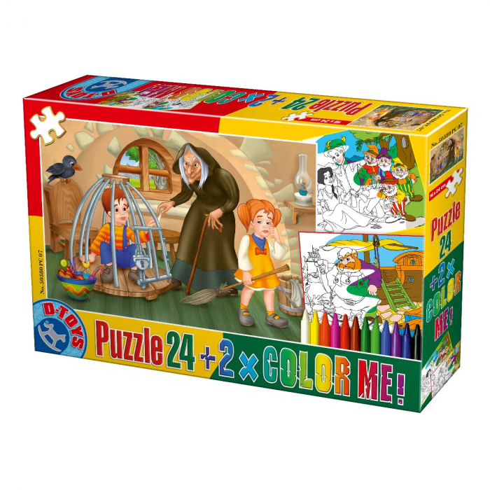 Puzzle Color Me - Hansel si Gretel [1]