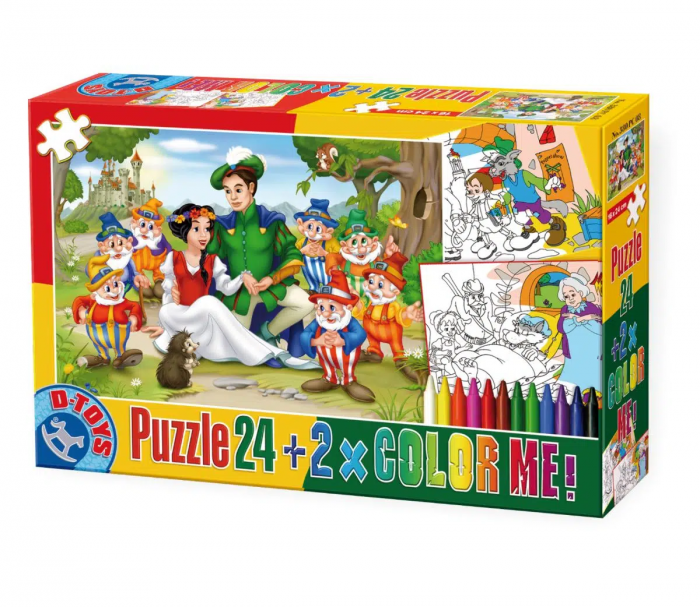 Puzzle Color Me - Alba ca Zapada [1]