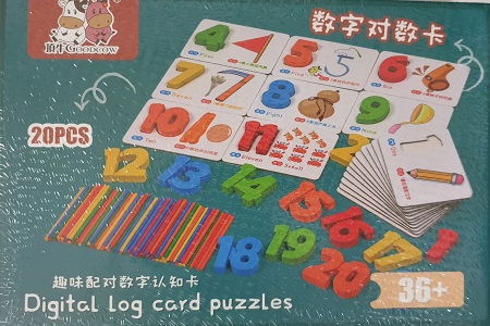 Puzzle Tactil Cifre si Betisoare - Ileana Prodexim [1]