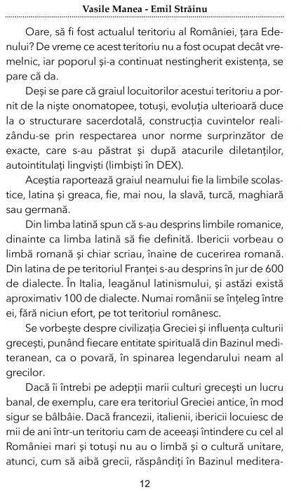 ROMANIA, TARA GENEZEI de Vasile Manea, Emil Strainu [9]