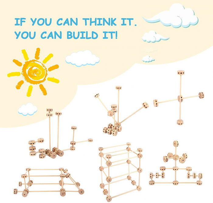 Set de construit din lemn - Ileana Prodexim [1]