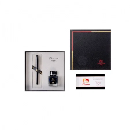 Set stilou si calimara - Negru - PICASSO [2]