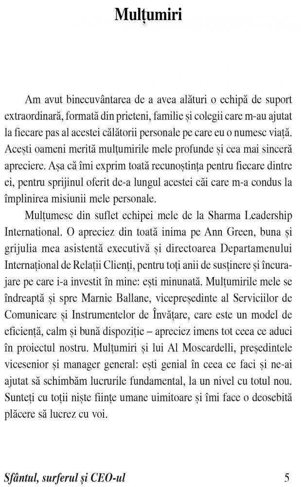 Sfantul, surferul si CEO-ul  de Robin Sharma [4]