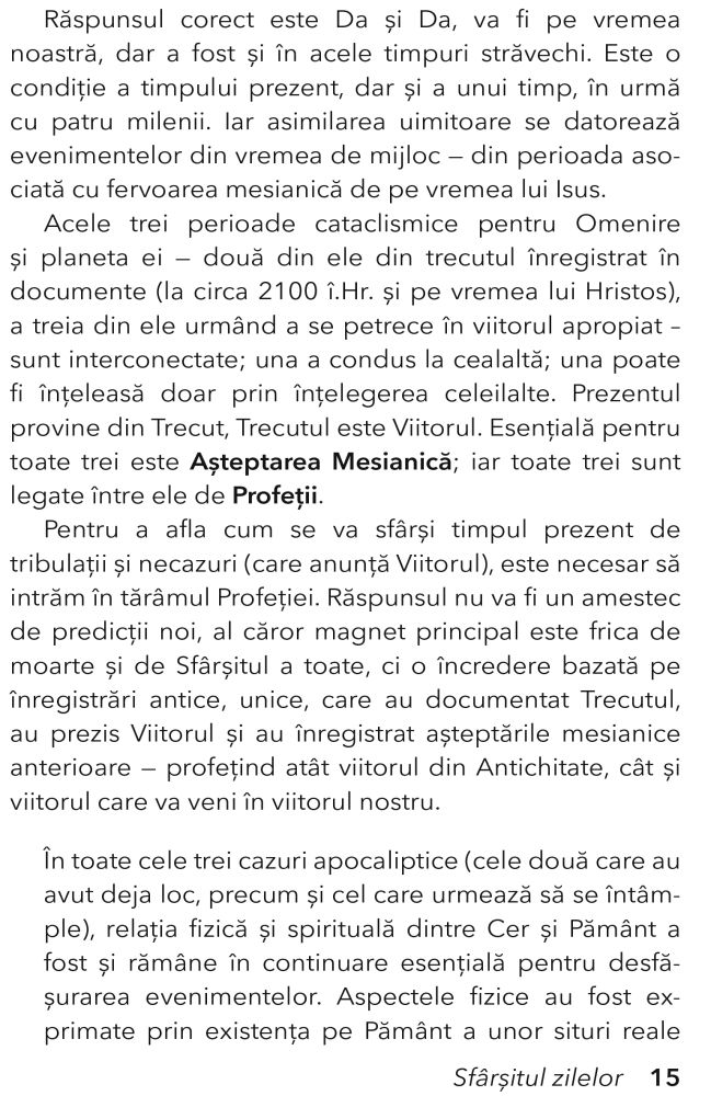 Sfarsitul zilelor. A saptea carte din ,, Cronicile Pamantului " de Zecharia Sitchin [7]