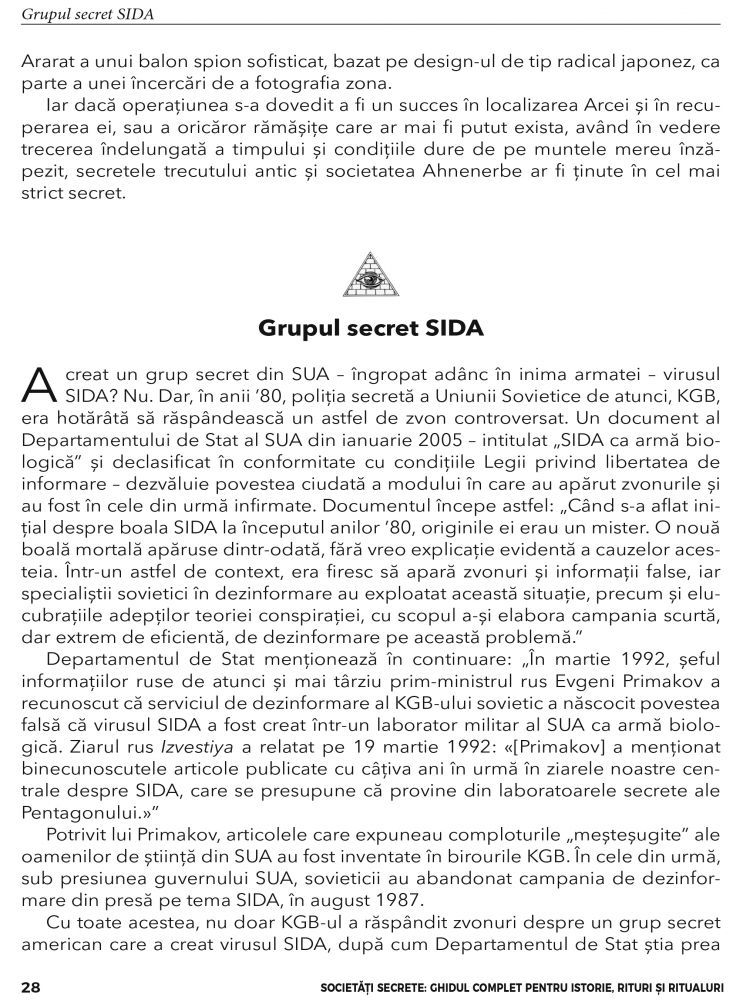 Societati Secrete. Ghidul complet de istorie, rituri si ritualuri de Nick Redfern [21]