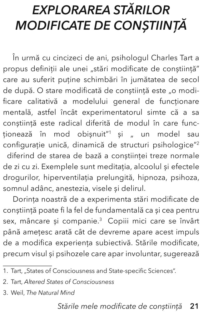 Starile Mele Modificate de Constiinta [11]
