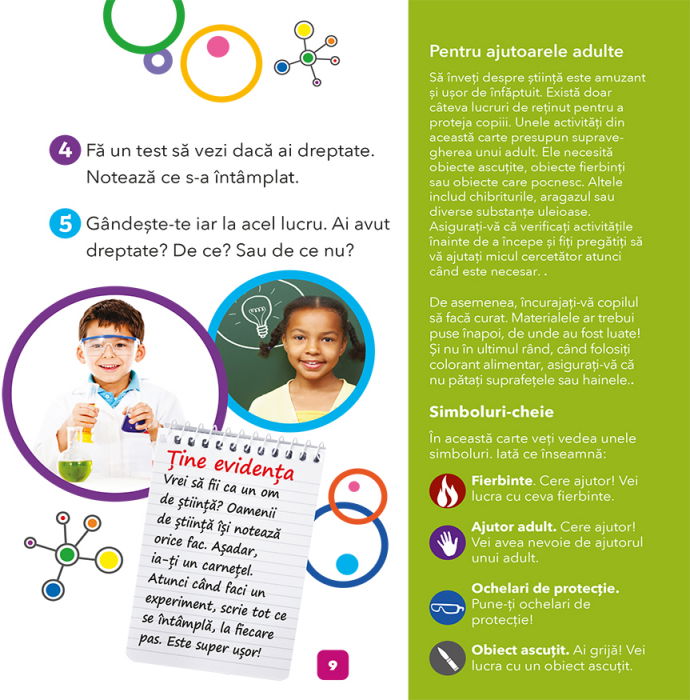 Stiinta. Carte simpla pentru copii de Kelly Doudna [8]