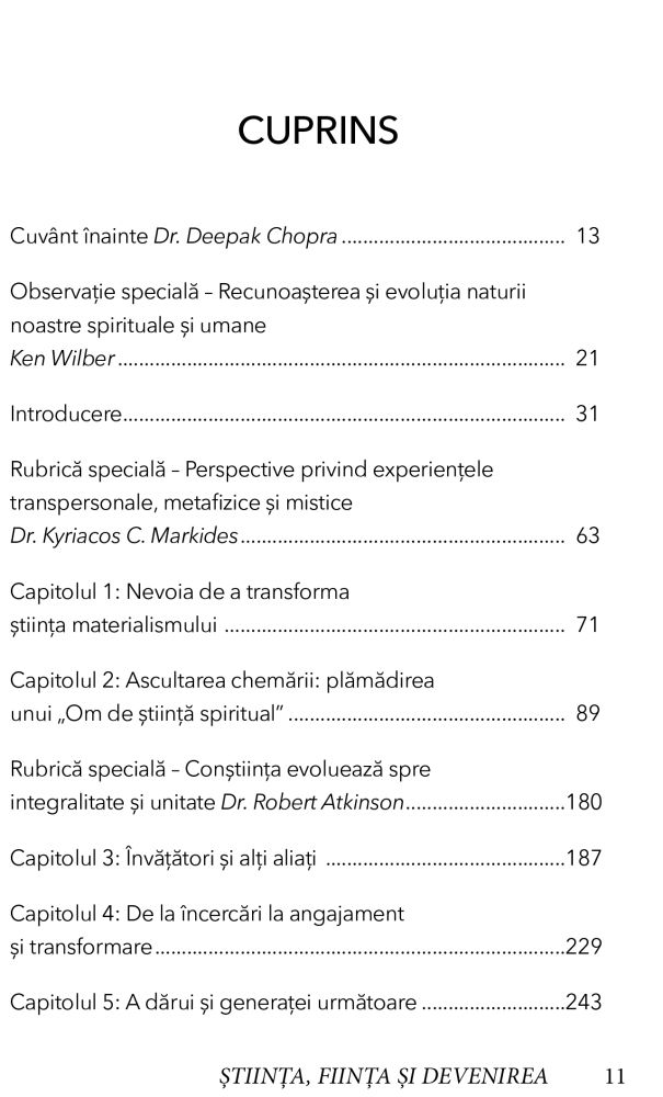 Stiinta, fiinta si devenirea de Paul J. Mills, Ph.D. [2]