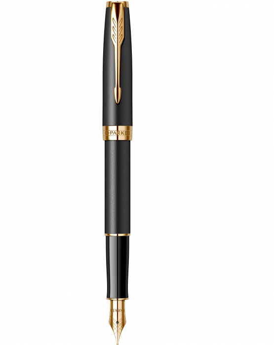Stilou Parker Sonnet Royal, Matte Black GT - PARKER [1]