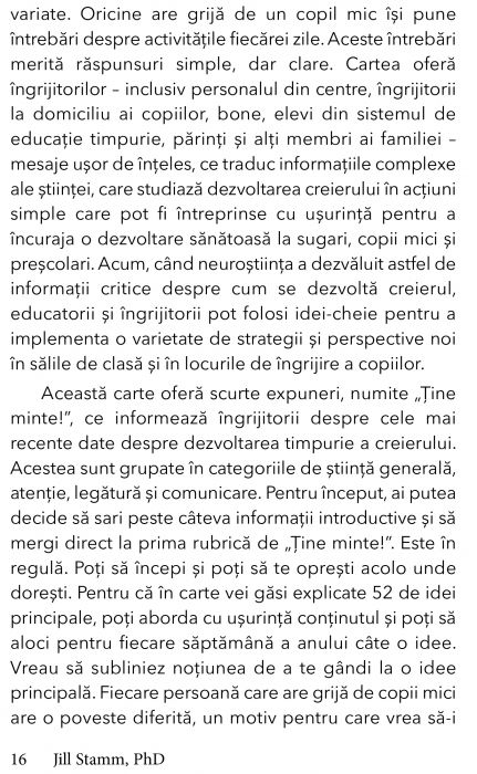 Stimularea puterii Creierului de Jill Stamm [10]