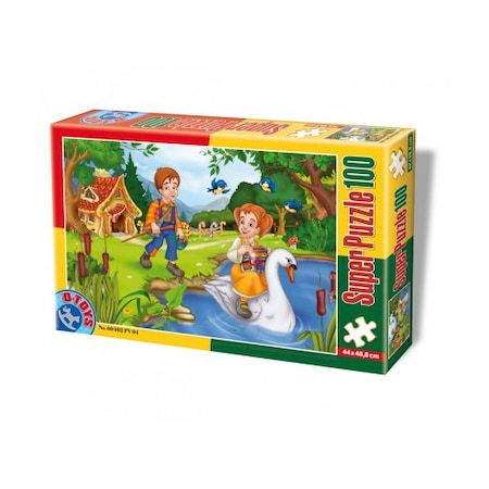 Super Puzzle Hansel si Gretel 100 Piese #60402 PV 04 [1]