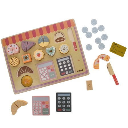 Tablita din lemn cu Figurine tip Produse de Patiserie - Ileana Prodexim [2]