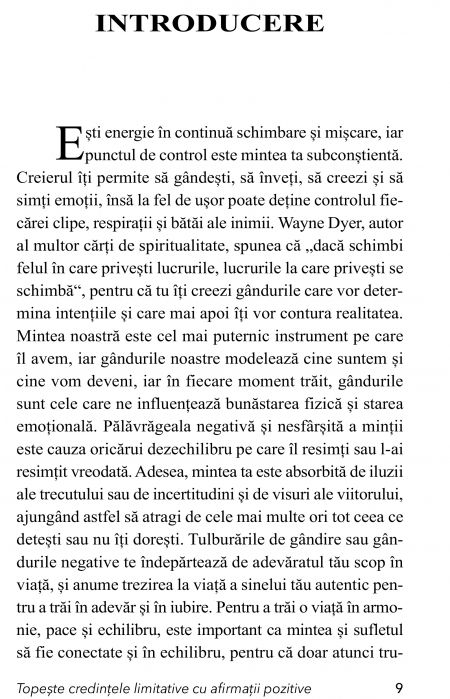 Topeste credintele limitative cu afirmatii pozitive de Cristiana Iacob [4]