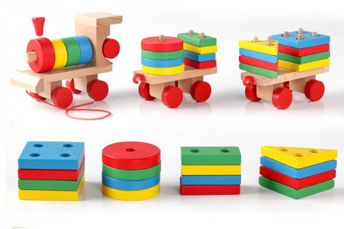 Tren cu Forme Geometrice - Ileana Prodexim [1]