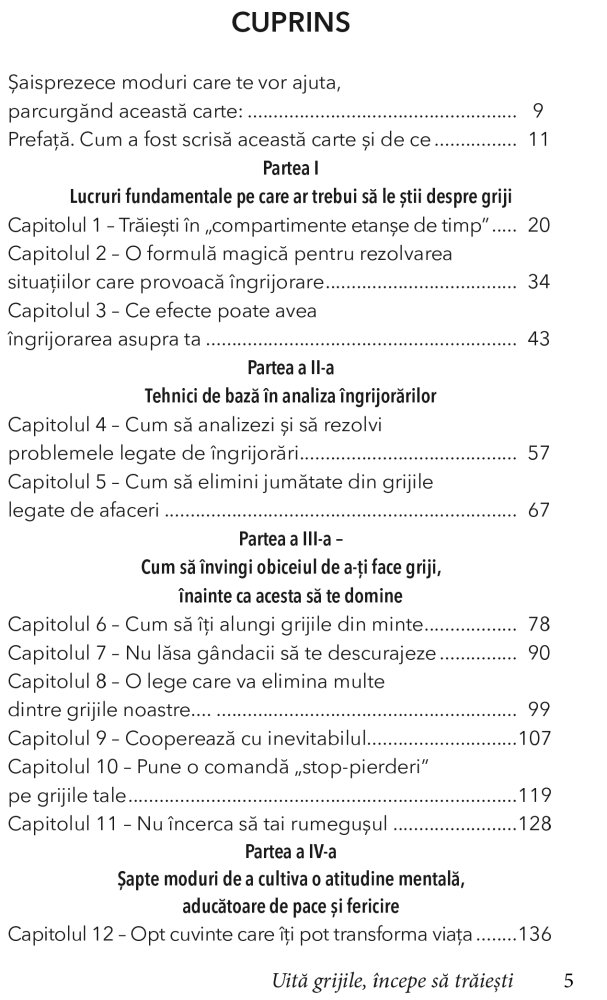 Uita grijile, incepe sa traiesti! de Dale Carnegie [2]