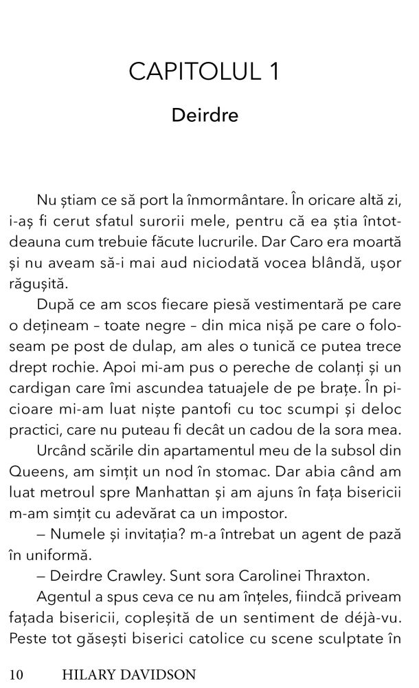 Ultima ei suflare de Hilary Davidson [2]