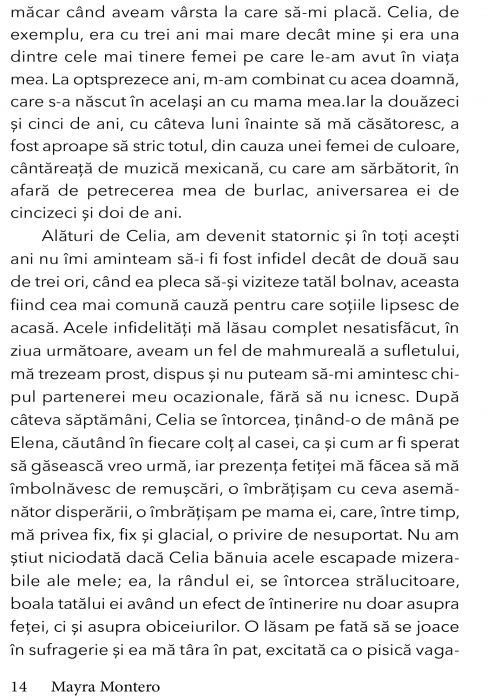 Ultima noapte petrecuta cu tine de Mayra Montero [8]