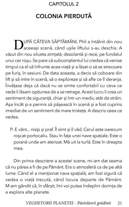 Veghetori Planetei. Pastratorii Gradinii de Dolores Cannon [7]