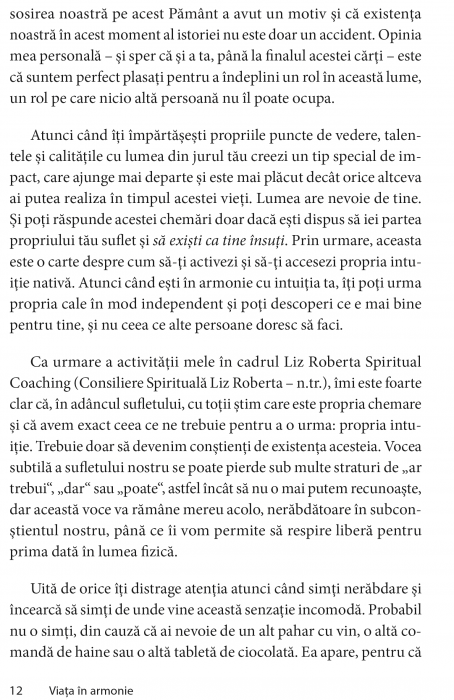 Viata in armonie de Liz Roberta [5]