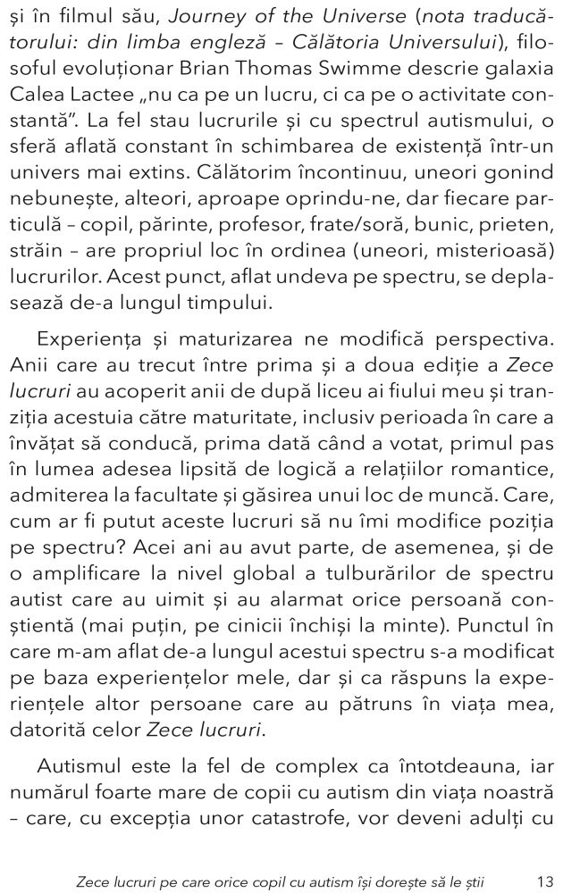 Zece lucruri pe care orice copil cu autism isi doreste sa le stie de Ellen Notbohm [9]