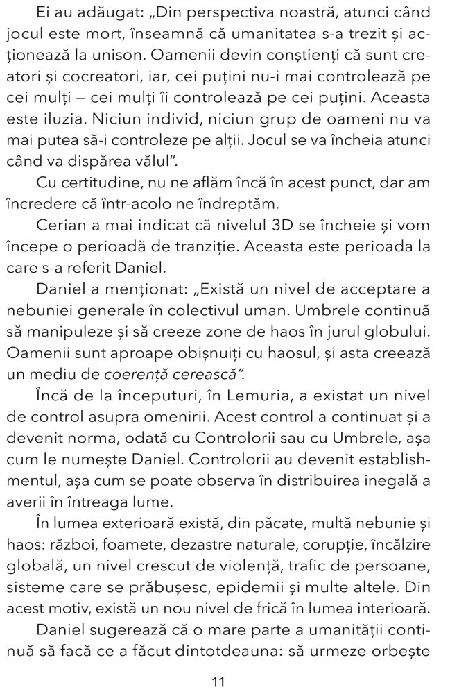 Zei in joc. Mesaje despre Trezirea si Schimbarea Constiintei [6]