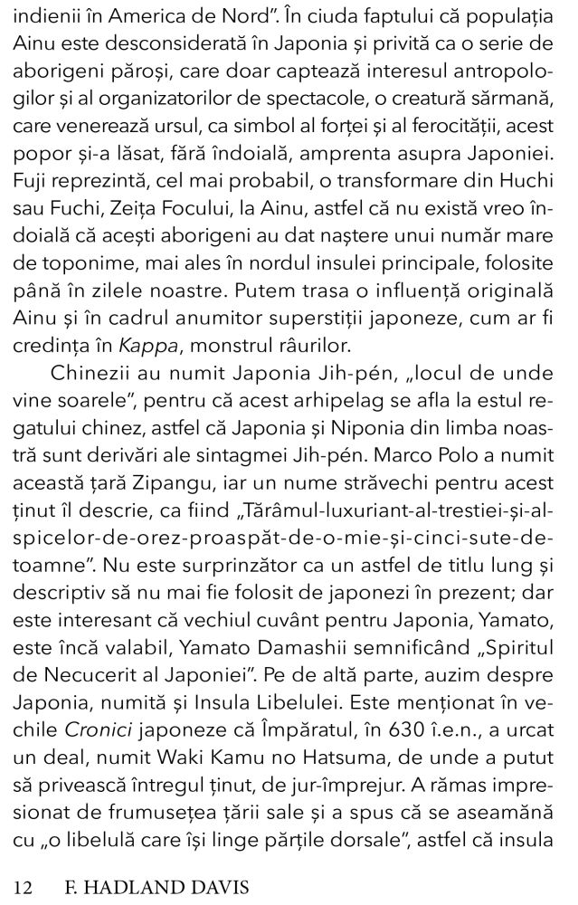 Zei si eroi. Mituri si legende ale Japoniei de F. Hadland Davis [8]