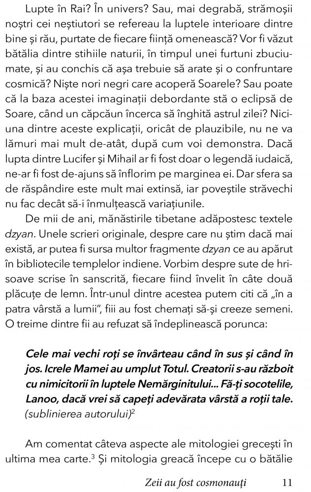 Zeii au fost cosmonauti de Erich von Daniken [7]