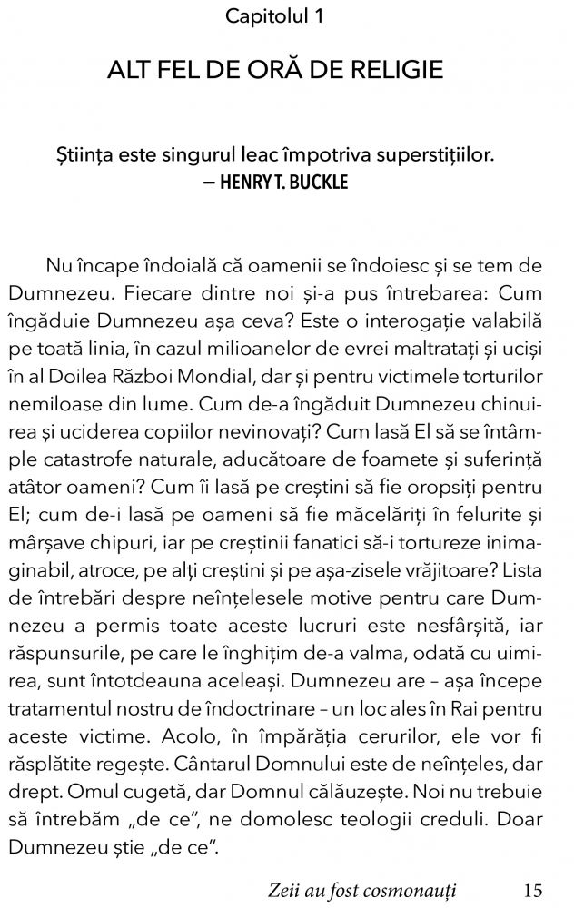 Zeii au fost cosmonauti de Erich von Daniken [10]