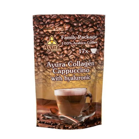 Cafea - Cafea Ayura 100% Arabica cu Colagen si acid hialuronic, 250 g