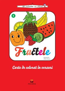 Sa coloram cu Nicol - Fructele - carte de colorat