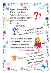 Ghicitori religioase pentru copii [1]