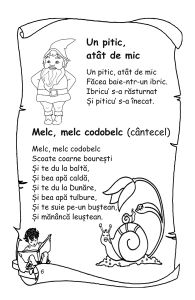 Poeziile si cantecele copilariei mele (din folclor) in Romana si in Engleza [1]