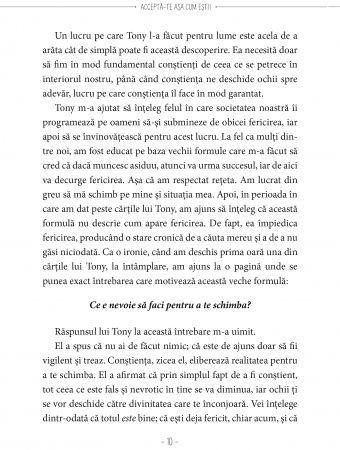 Accepta-te asa cum esti. Inceteaza sa te mai corijezi de Anthony de Mello [6]