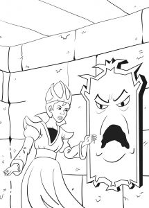 Alba ca zapada - carte de colorat [1]