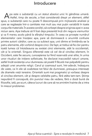 Apa si Fizica Cuantica. Catre o revolutie in medicina de Marc Henry [1]