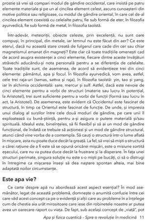 Apa si Fizica Cuantica. Catre o revolutie in medicina de Marc Henry [5]