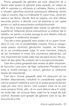 Arta de a gandi pozitiv de Tomas Navarro [8]
