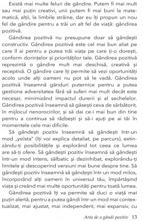 Arta de a gandi pozitiv de Tomas Navarro [6]