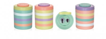 Ascutitori - Ascutitoare plastic dubla cu container Sugar - MILAN