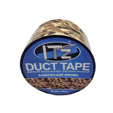 Adezivi si benzi adezive - Banda adeziva Itz Duct Tape, 10 m x 4.8 cm, Camuflaj