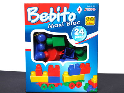 Creativitate - Bebito maxi bloc 24 piese #JC 12C