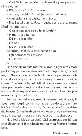 Bloody Women (Femei sangeroase) de Helen FitzGerald [4]