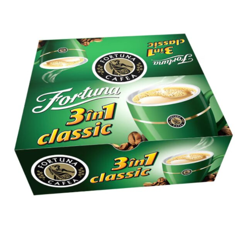 Cafea - Cafea 3 in 1 Fortuna Classic 15.2 gr / 24 buc