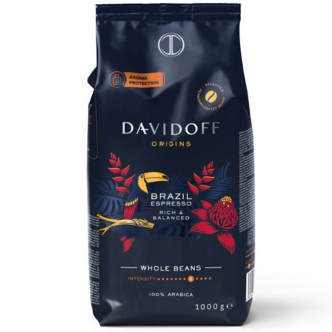 Ceai si Cafea - Cafea boabe, Davidoff Brazil, 1 kg