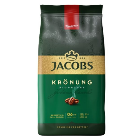 Ceai si Cafea - Cafea boabe, Jacobs Kronung Crema, 1kg