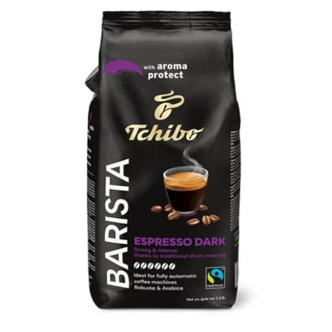 Cafea - Cafea boabe, Tchibo Barista Espresso Dark, 1 kg
