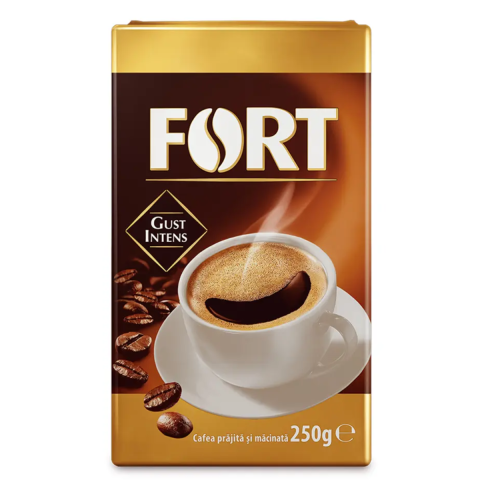 Cafea macinata Fort pachet vidat, 250 g [1]